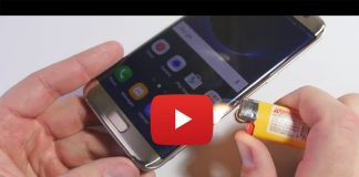 Samsung Galaxy S7 pruebas de resistencia