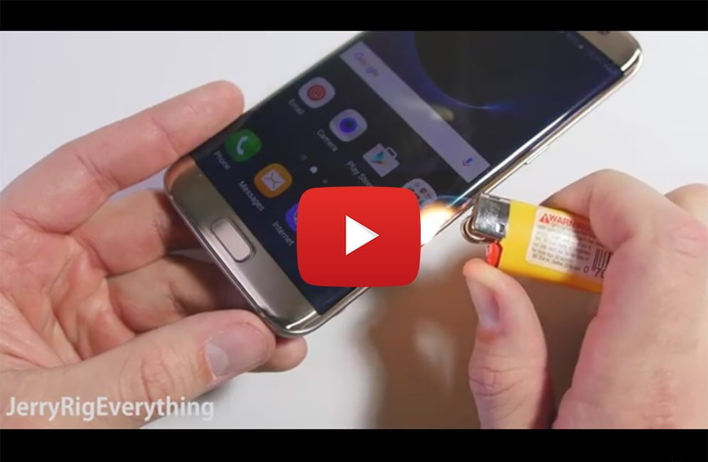 Samsung Galaxy S7 pruebas de resistencia