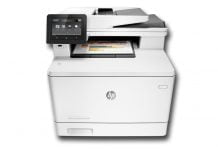 Seguridad en impresión. Impresora Multifunción HP Color LaserJet Pro M477fdw