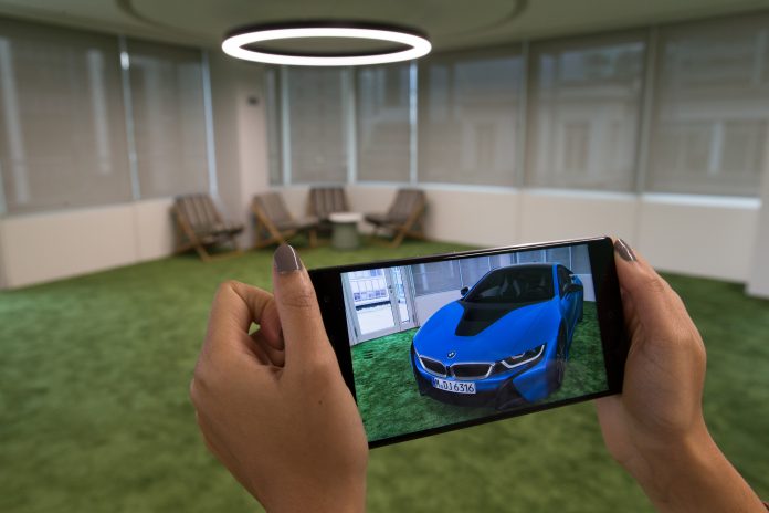 Accenture builds BMW a Google AR Car Visualizer