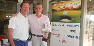 Josep Aragonés, director general de Wolters Kluwer, ganador de la XVII edición del Torneo de Golf Byte TI