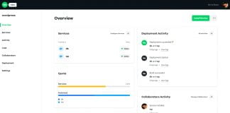 WeDeploy console overview