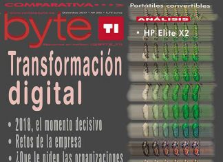 Portada Revista Byte TI 256, Enero 2018