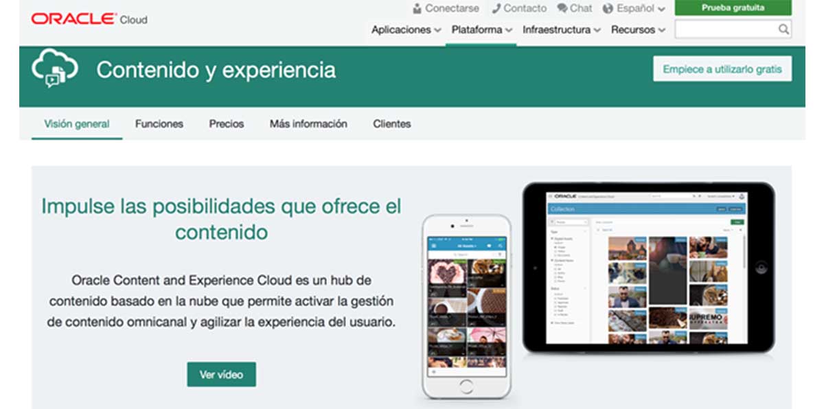 Oracle Content and Experience Cloud