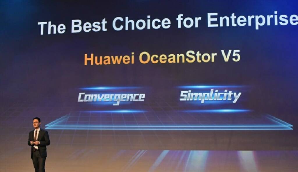 Huawei lanza el Converged Flash Array OceanStor V5.
