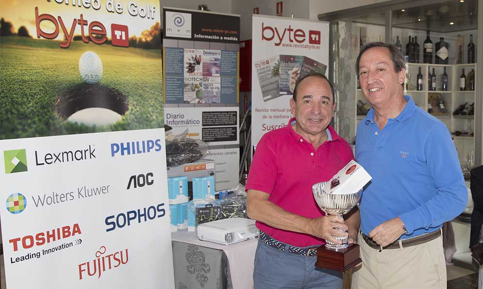 Pedro Emilio González Tapia, Jefe la Oficina Presupuestaria del MINISDEF, Ganador torneo de Golf Byte TI 2018