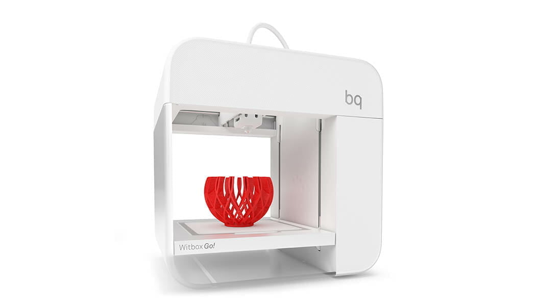 Absolutamente Artificial Asimilación Impresora 3D BQ Witbox Go! Imprime desde el movil