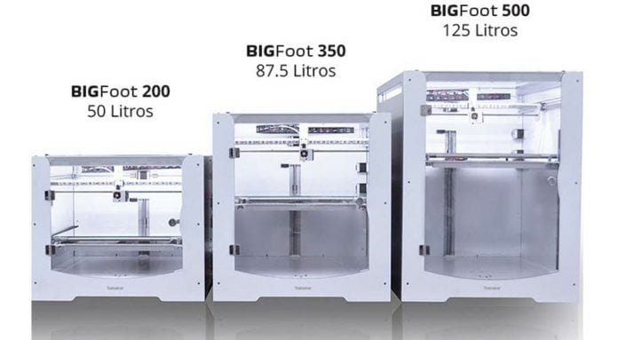Impresora 3D Tumaker BigFoot, Impresoras 3D industriales