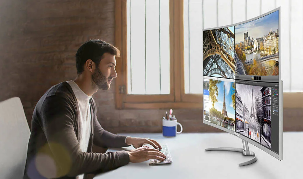 HP presenta un monitor 4K panorámico con el tamaño de dos