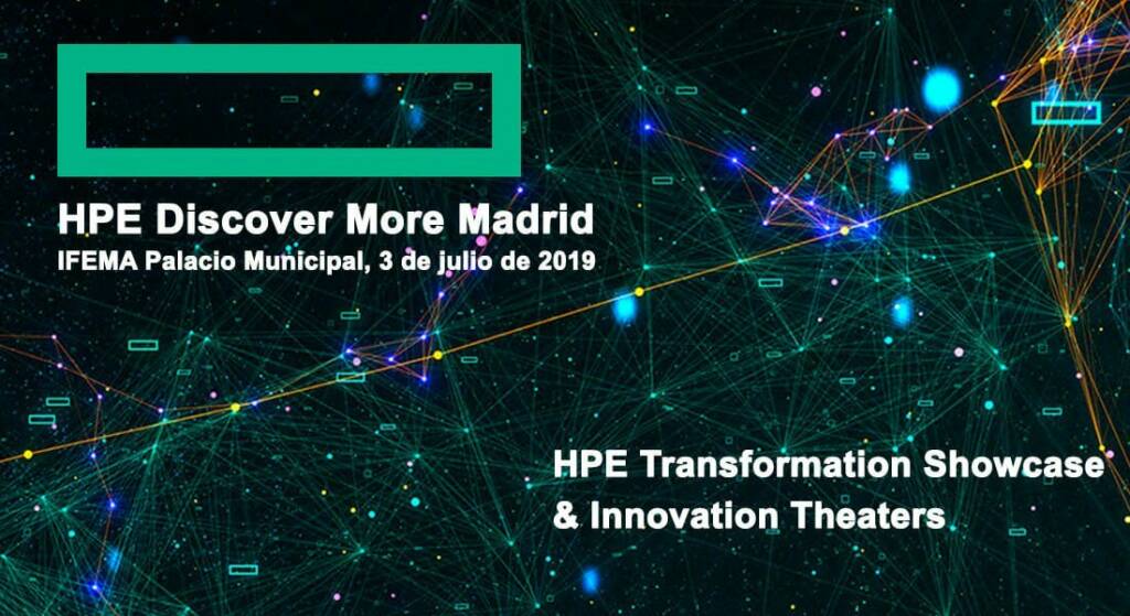 HPE Discover Madrid, 3 de julio de 2019
