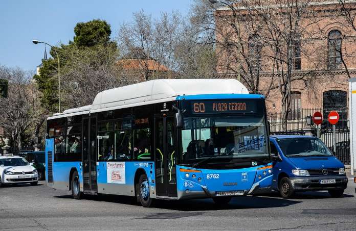 pago por reconocimiento facial en Autobuses de Madrid