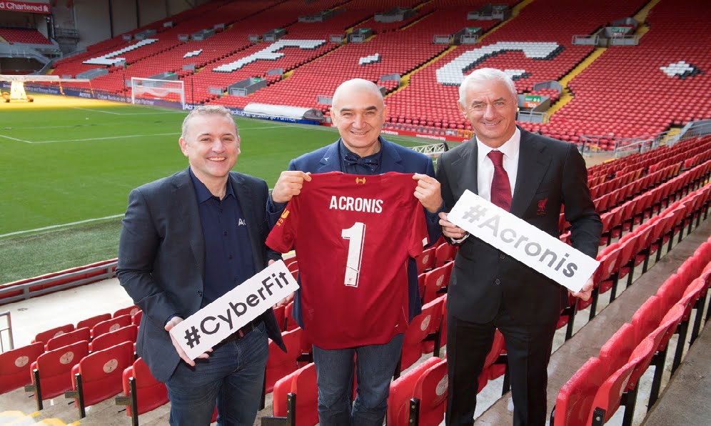 Acronis y Liverpool FC mejoran su seguridad cloud 
