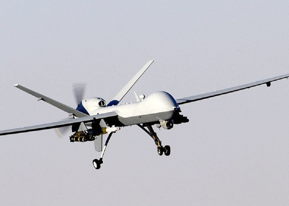 uso militar de la tecnología dron militar