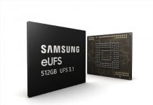 Samsung memoria eUFS 3.1