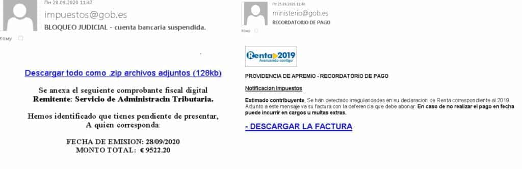 Nueva estafa de phishing que suplanta a la Agencia Tributaria