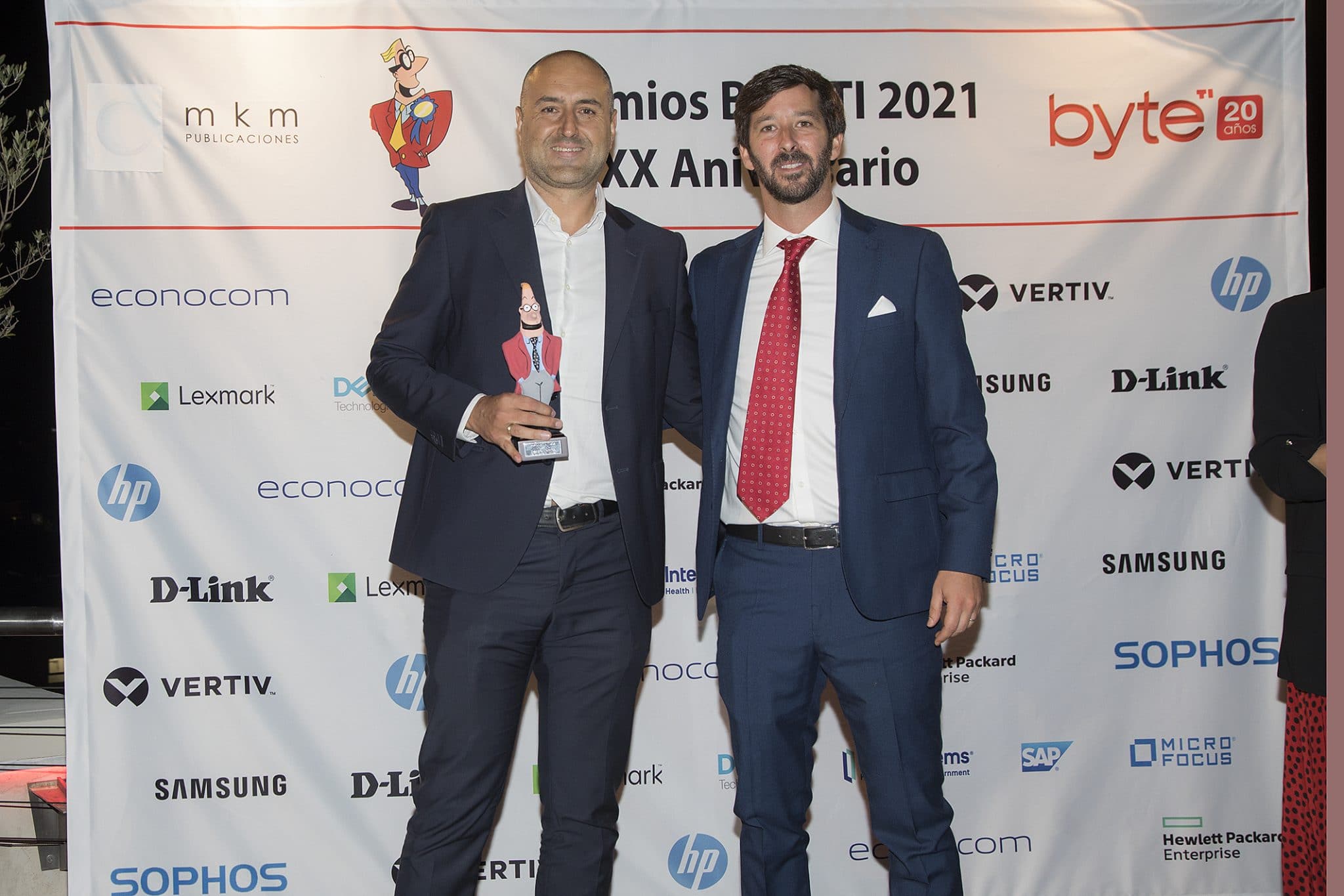 Leandro Herminda, CIO de Ibercaja Banco, recoge el premio al mejor CIO del Año