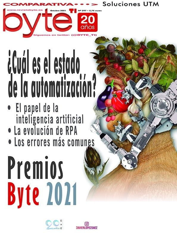 Portada Revista Byte TI 297, octubre 2021