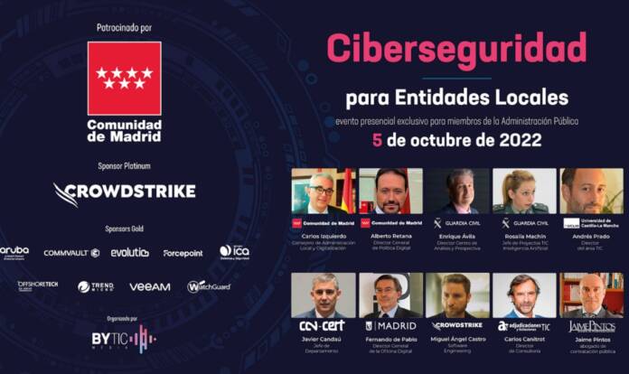 Evento de ciberseguridad en Madrid para las AAPP
