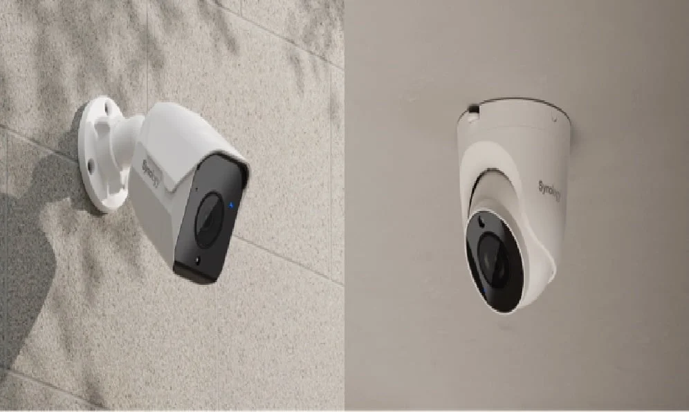 Cámara de seguridad para exteriores - Cámaras de videovigilancia de visión  nocturna, panorámica e inclinación de 1080P con detección de movimiento