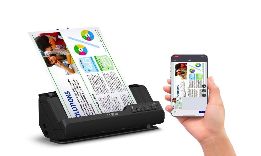 Epson offers its A4 desktop scanners