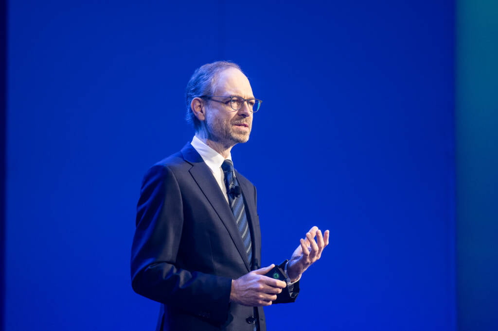 Matt Calkins, fundador y CEO de Appian durante su intervención en Appian World 2024