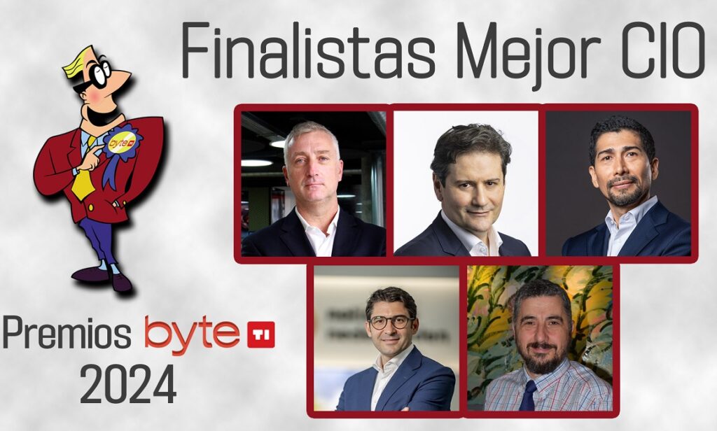 Finalistas CIOs Premios Byte TI 2024