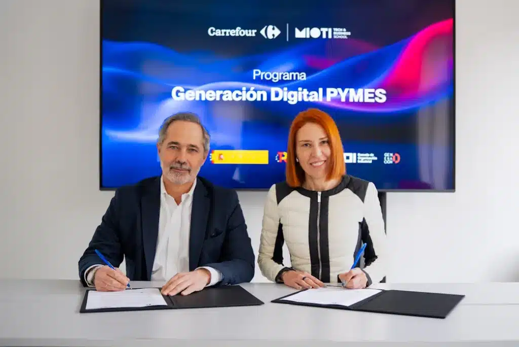 Carrefour y MIOTI ofrecen formación a pymes