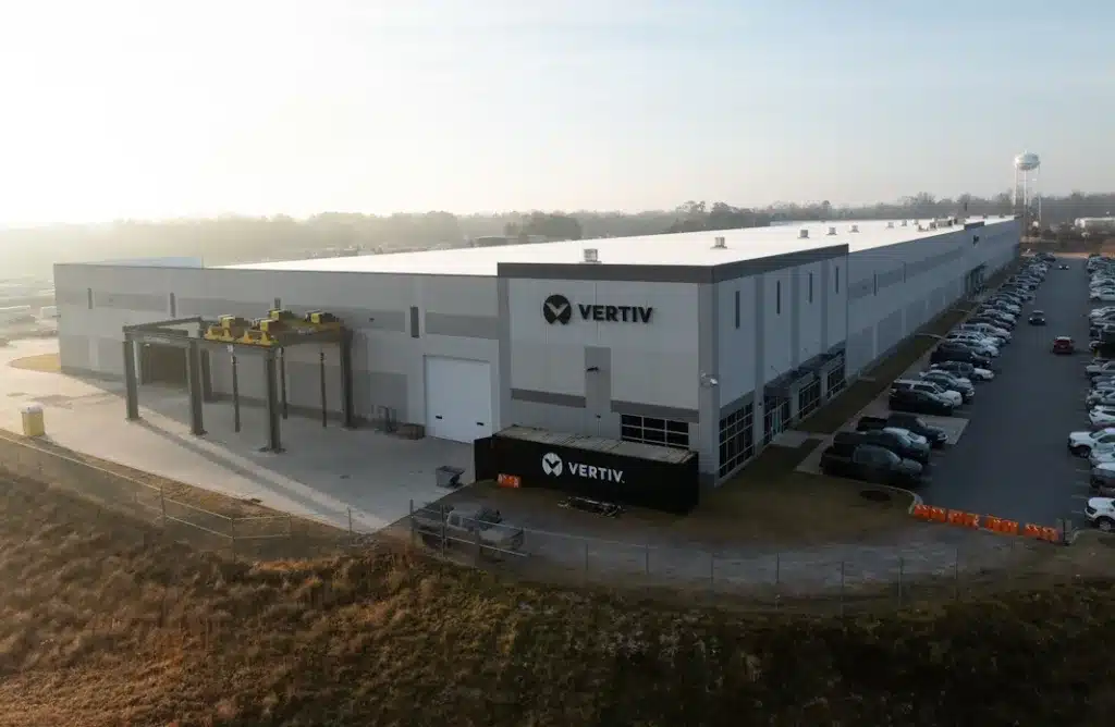Capacidad de fabricación Vertiv Pelzer exterior