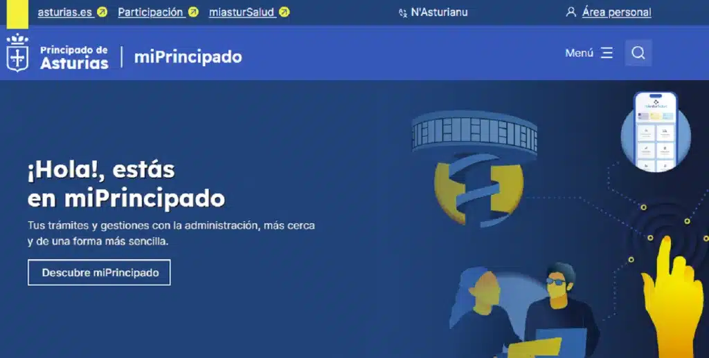 Asturias reinventa la relación con la ciudadanía de la mano de Liferay 5 Imagen_miPrincipado Asturias