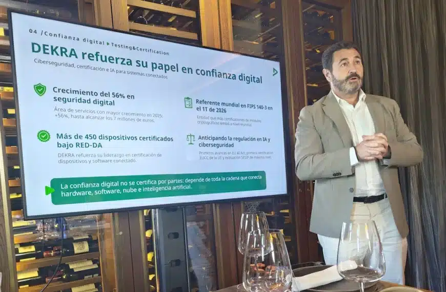 Revista Byte TI - Noticias de Informática | Noticias de Tecnología | Noticias Ciberseguridad para el CIO, Director de Sistemas y Ciberseguridad 1 DEKRA acelera su crecimiento en España apoyada en la movilidad, la confianza digital y la sostenibilidad