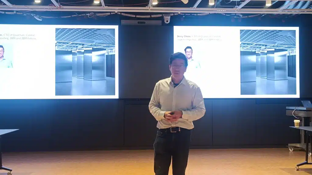 Jerry Chow, CTO del centro de supercomputación cuántica de IBM