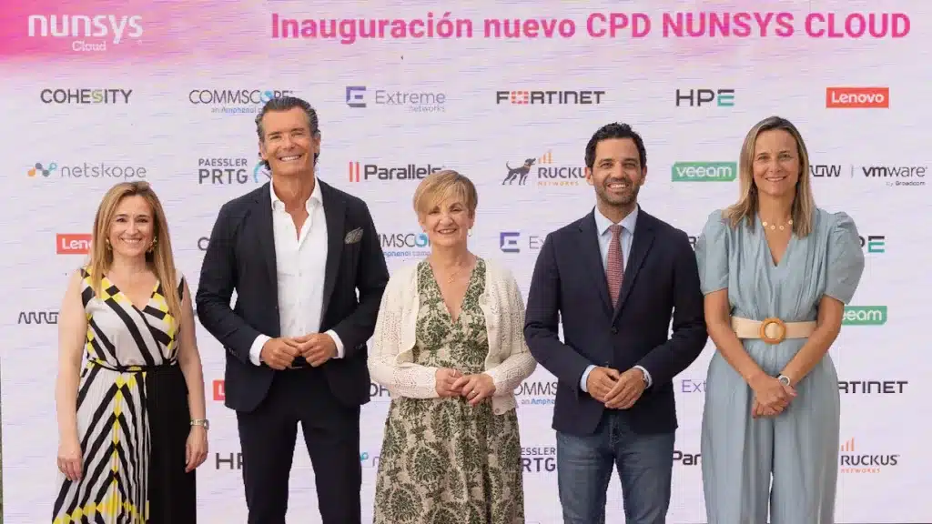 Nuevo CPD Nunsys Cloud con el que dar respuesta a la demanda de servicios cloud, IA y ciberseguridad 3 CPD Nunsys Cloud inauguración en Valencia