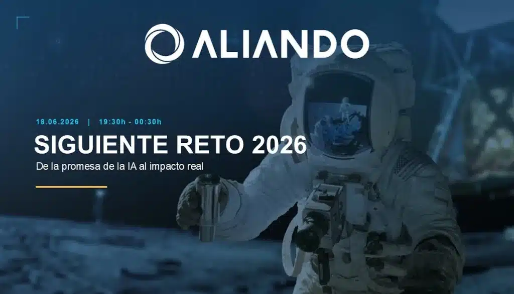 ALIANDO analiza el impacto de la inteligencia artificial en los negocios en su evento “Siguiente Reto 2026” 2 Impacto de la IA_Siguiente_Reto_2026_ALIANDO