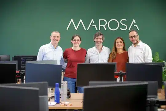 Equipo de Marosa con Wolters Kluwer