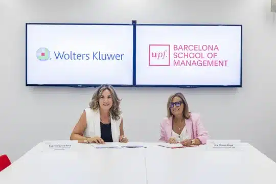 Formación y talento - Firma Acuerdo Wolters Kluwer UPFBSM