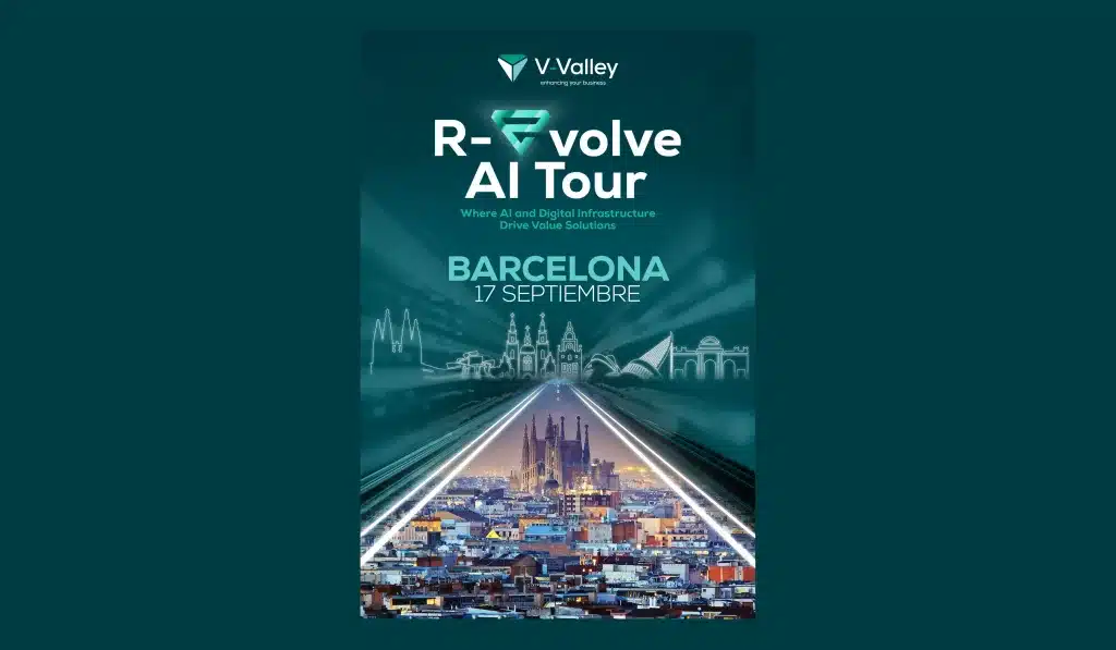V-Valley anuncia su evento R-Evolve AI Tour abordando la IA y la infraestructura digital 3 R-Evolve_AI_Tour_Barcelona