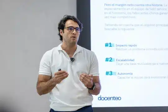 Álvaro Montero, cofundador y responsable técnico de Docenteo